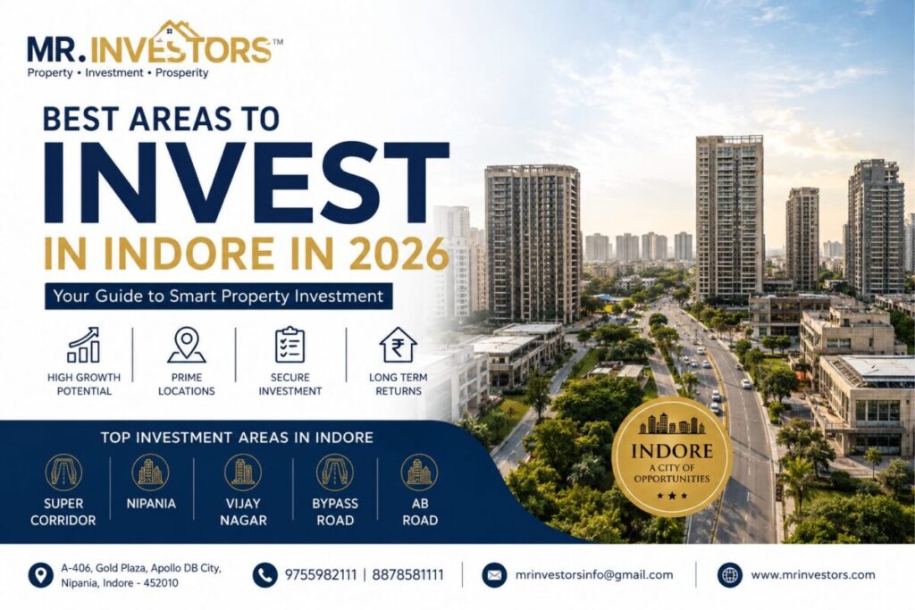 Best areas to invest in indore