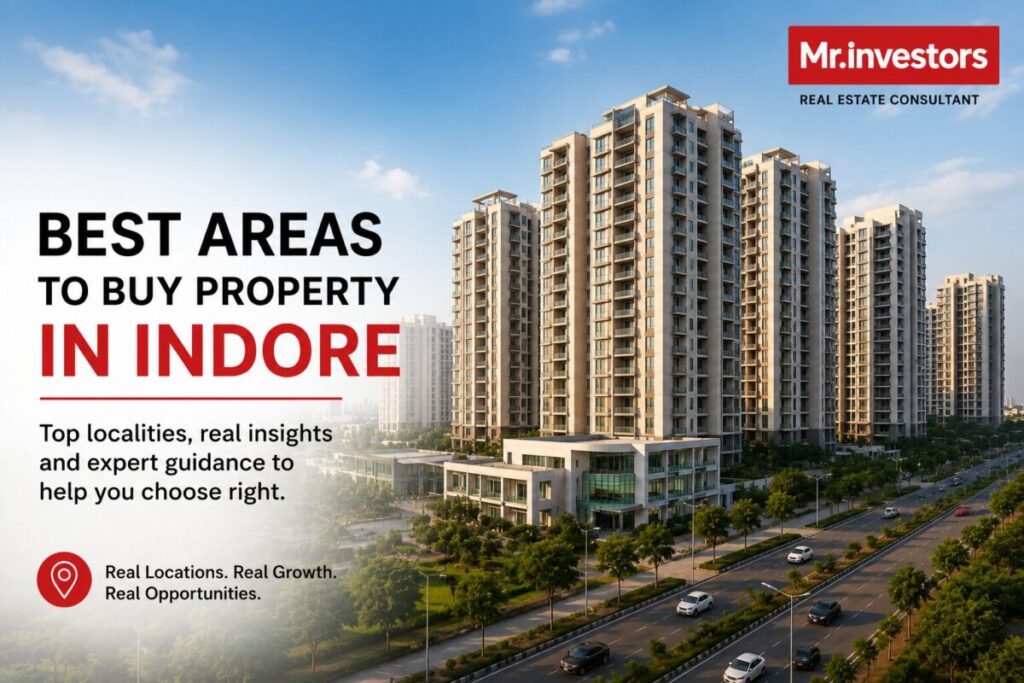 Best area to buy property in indore