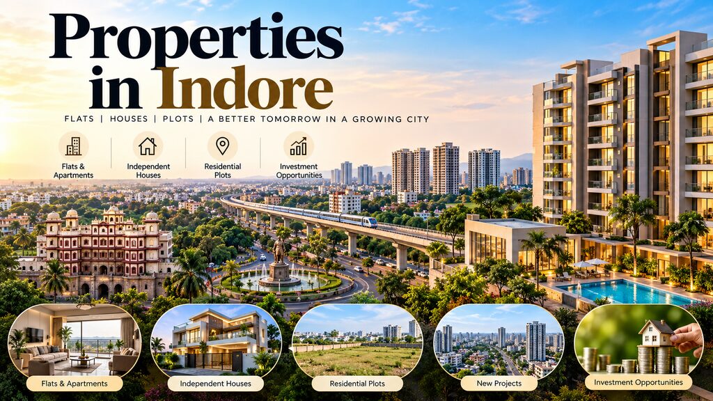Properties in Indore – Flats, Houses and Plots